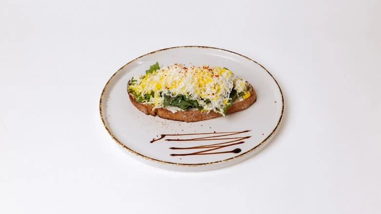 Grated Egg Toast