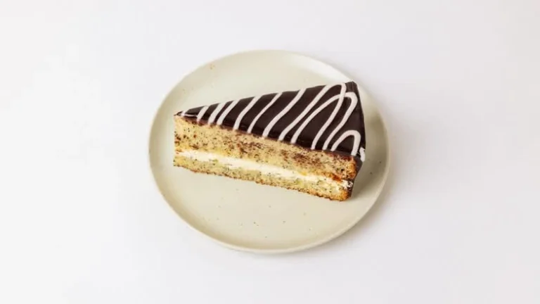 Poppy Seed Cake Slice