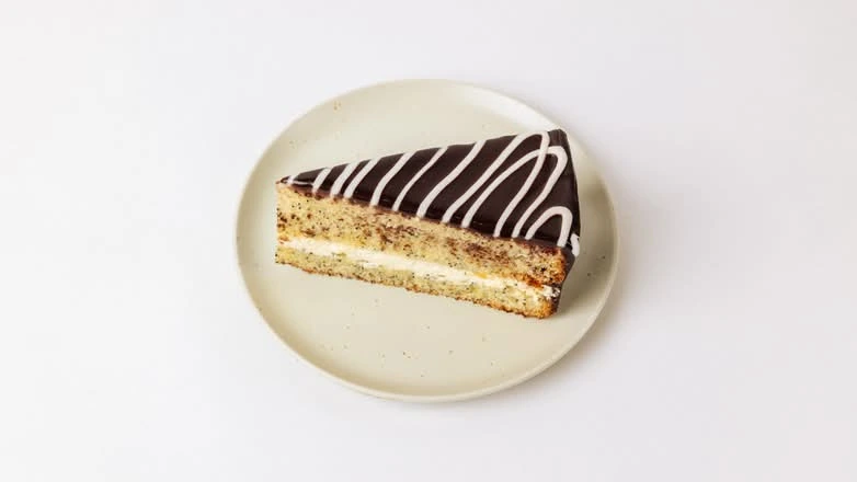 Poppy Seed Cake Slice