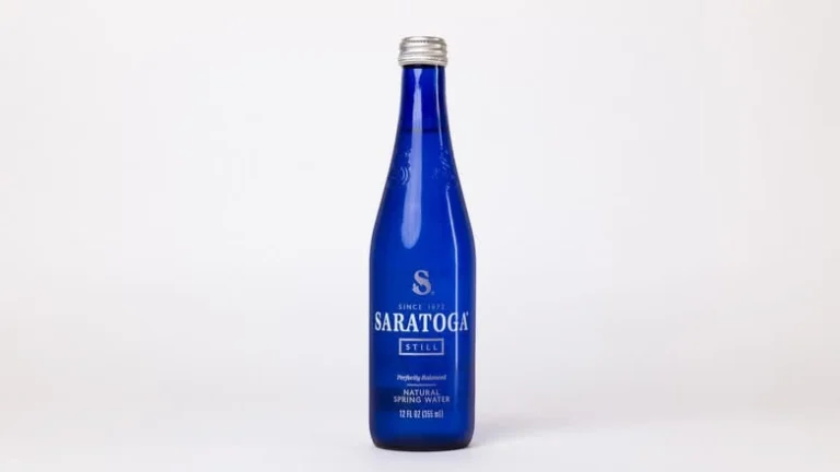 Saratoga Still Water Glass, 12 fl oz