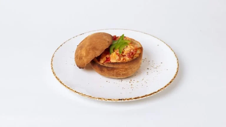 Scrambled Tomato Ciabatta