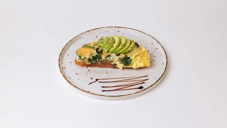 Spinach Omelette Toast