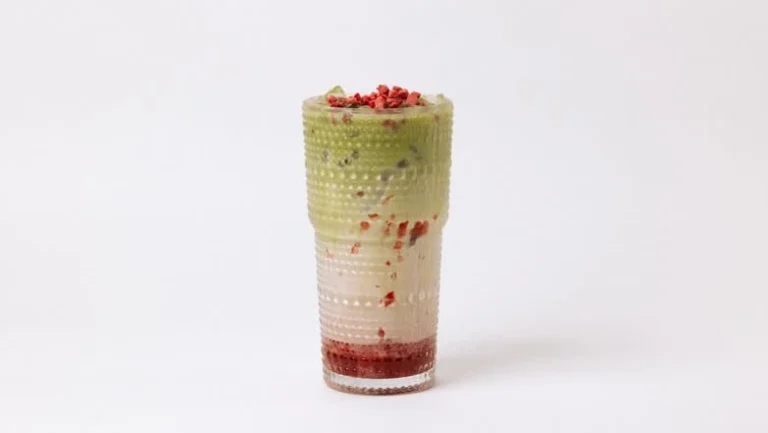 Strawberry Matcha Latte
